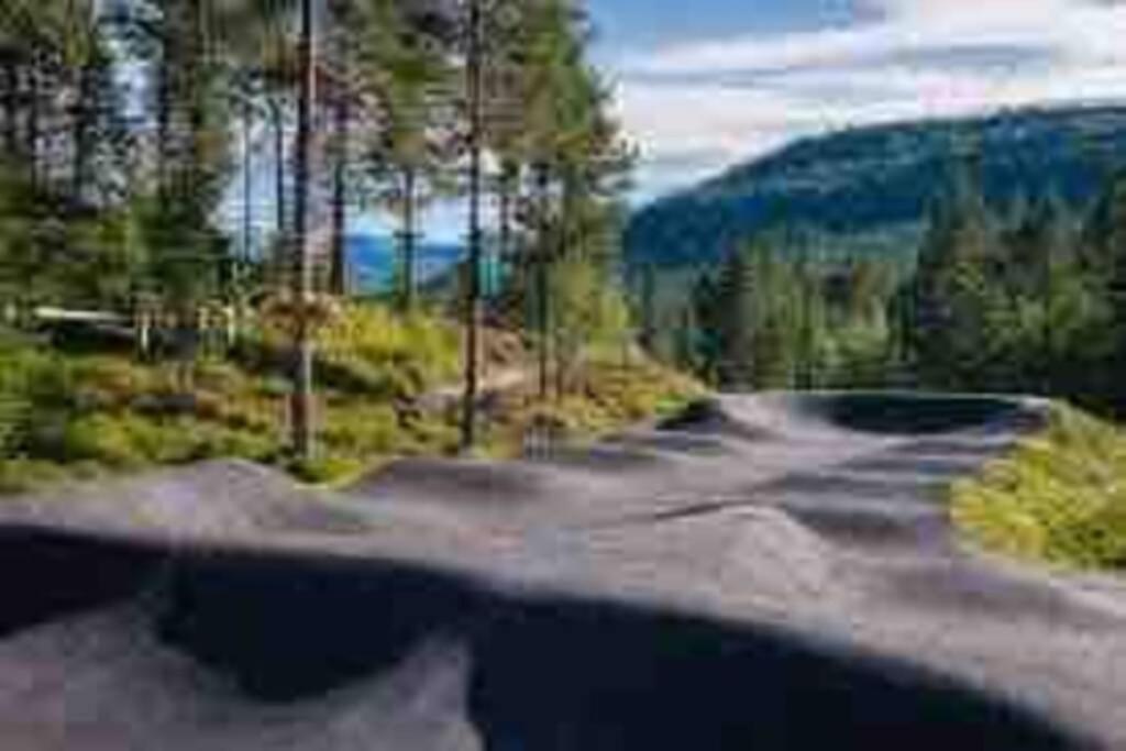 Hytte I Stryn Med Elbil Lader Bagian luar foto