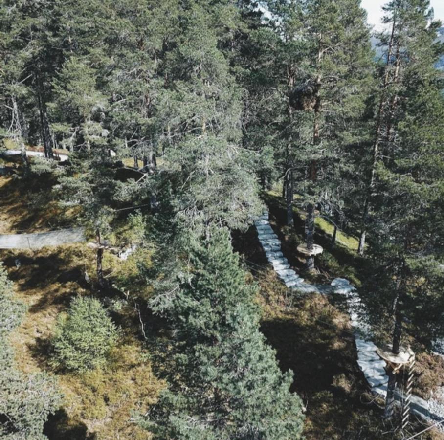 Hytte I Stryn Med Elbil Lader Bagian luar foto